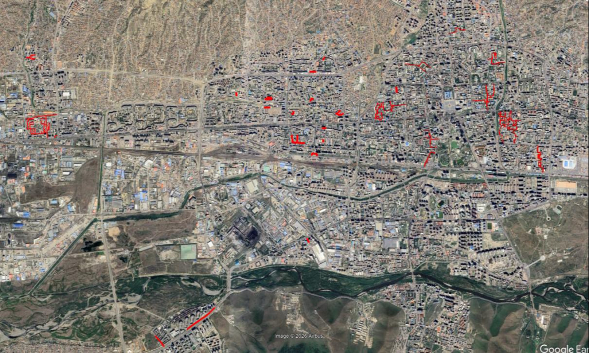 Орон сууцны хороолол доторх 18.2 км авто замыг засаж шинэчлэх ажлын зургийг боловсруулж байна